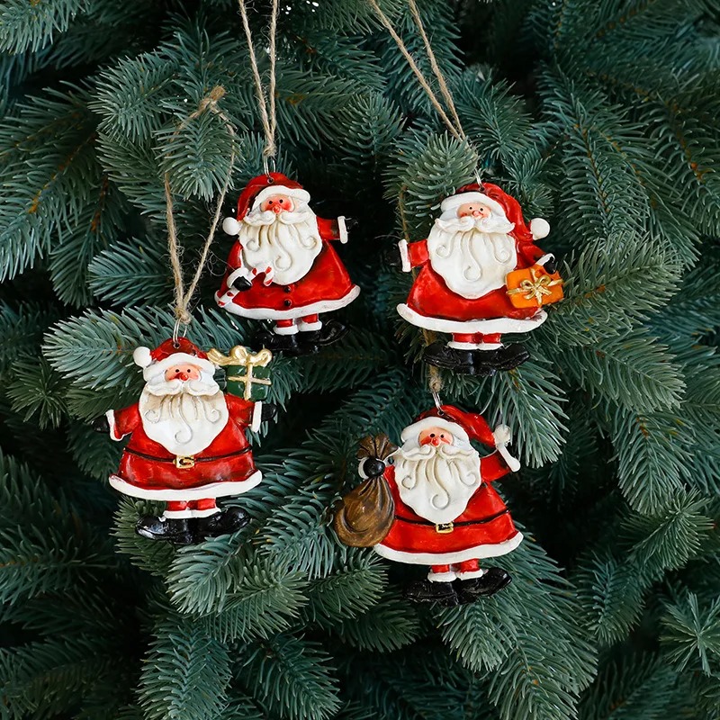 Kids Toys Xmas 2025 - New Christmas Resin Pendant Xmas Tree