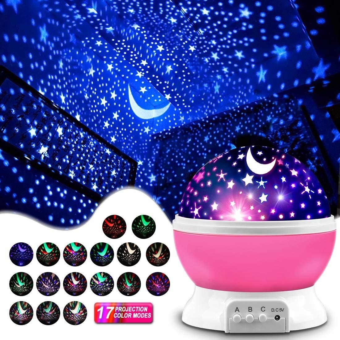 Kids' Toy - Rotating Galaxy Star Projector GMOX LED