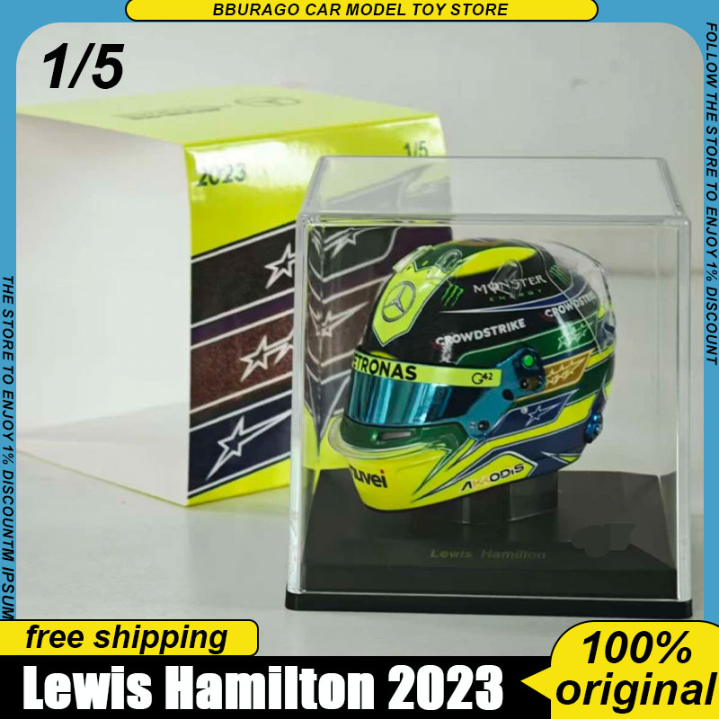 Kids Toys Hamilton - Spark 1/5 Lewis Hamilton 2023 Brazilian