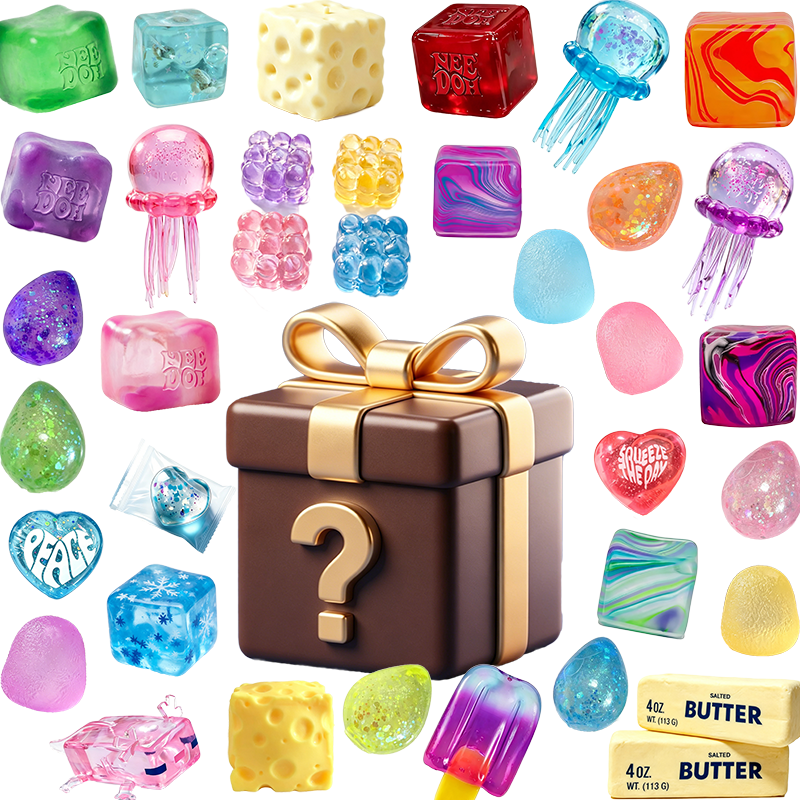 Kids' Toy - Assorted Slow-Rebound Squeeze Toy Blind Boxes