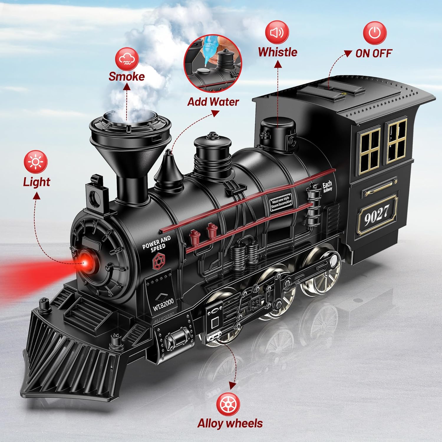 Train Set - Metal Train Toys w - đánh giá và giá Toy Train Track Set