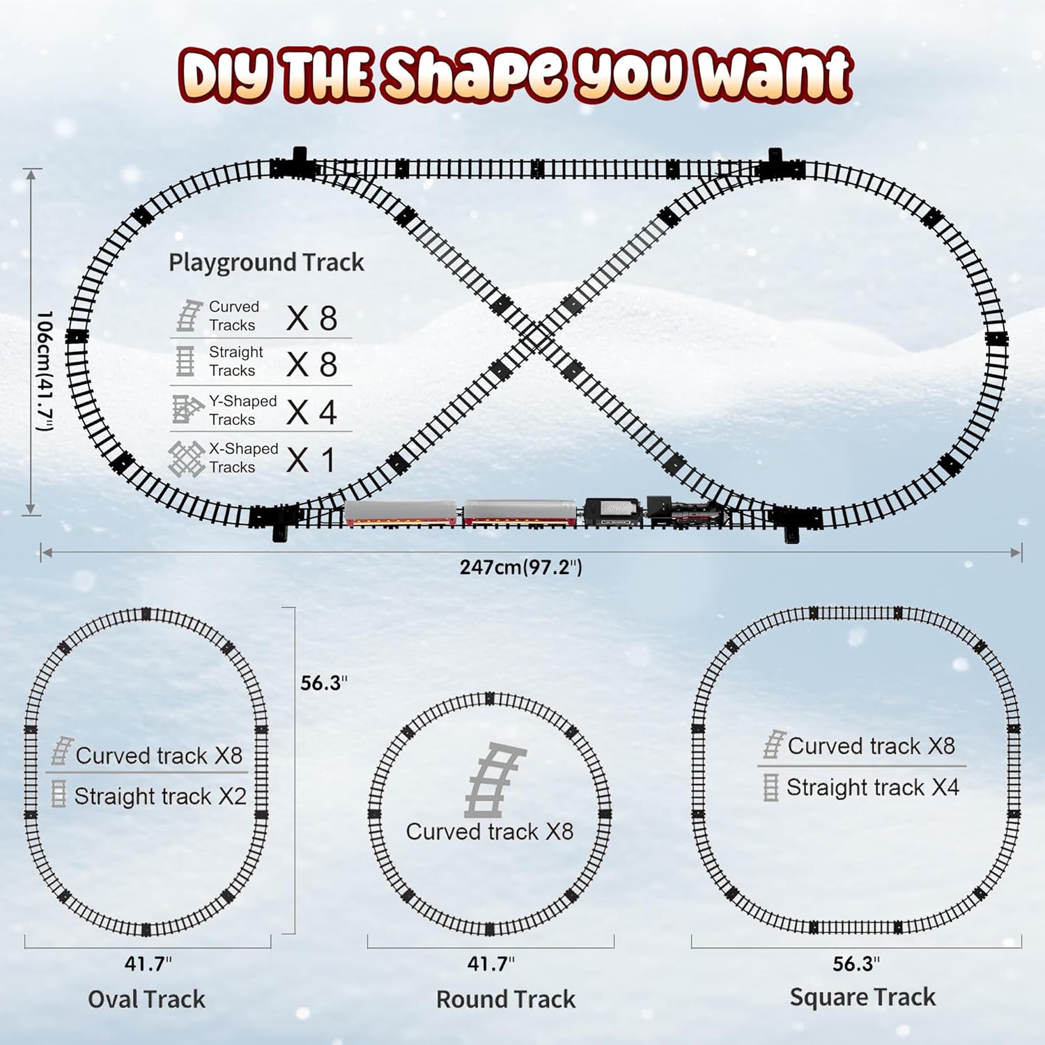Train Set - Metal Train Toys w - đánh giá và giá Toy Train Track Set