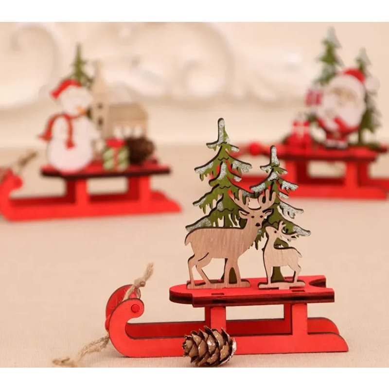 Xmas Christmas Wooden Pendants - đánh giá và giá Kids Toys Xmas 2025