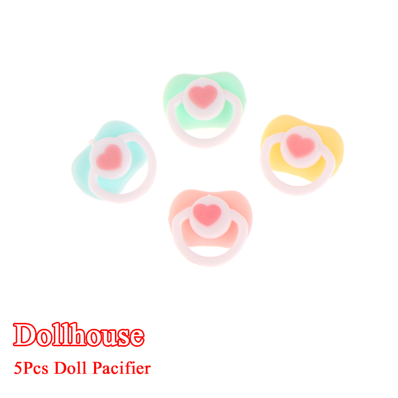 5Pcs Lovely Mini Doll Pacifier - đánh giá và giá Kids Toys Idea