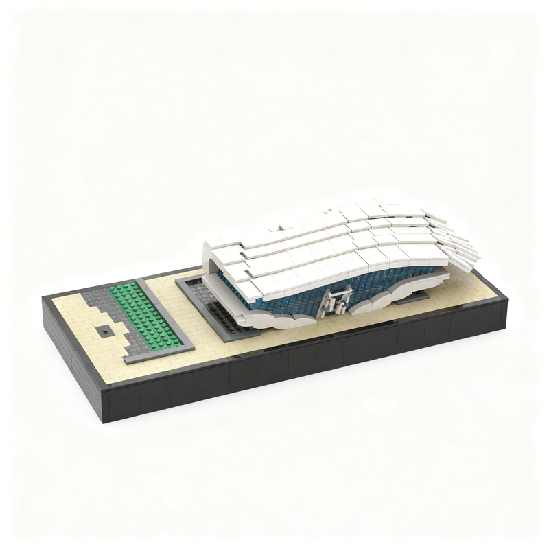 2086pcs MOC Etihad Museum 1 40 - đánh giá và giá Kids Toys Dubai