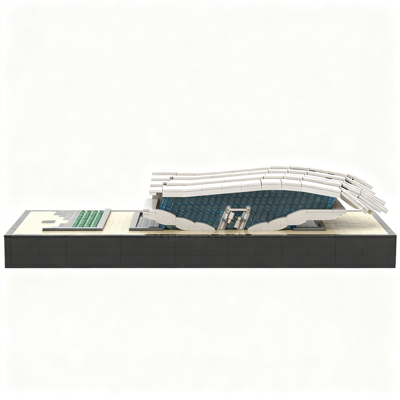 2086pcs MOC Etihad Museum 1 40 - đánh giá và giá Kids Toys Dubai