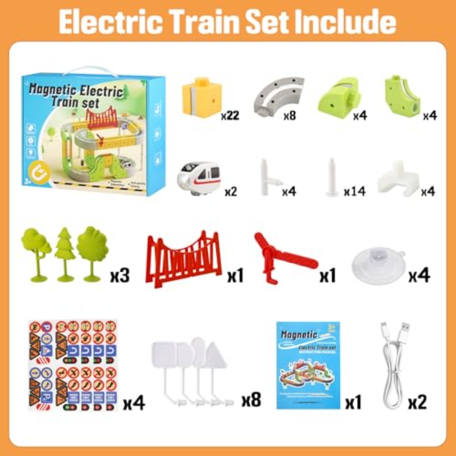 STEM train set for kids 4-8 ma - đánh giá và giá Kids' Toy