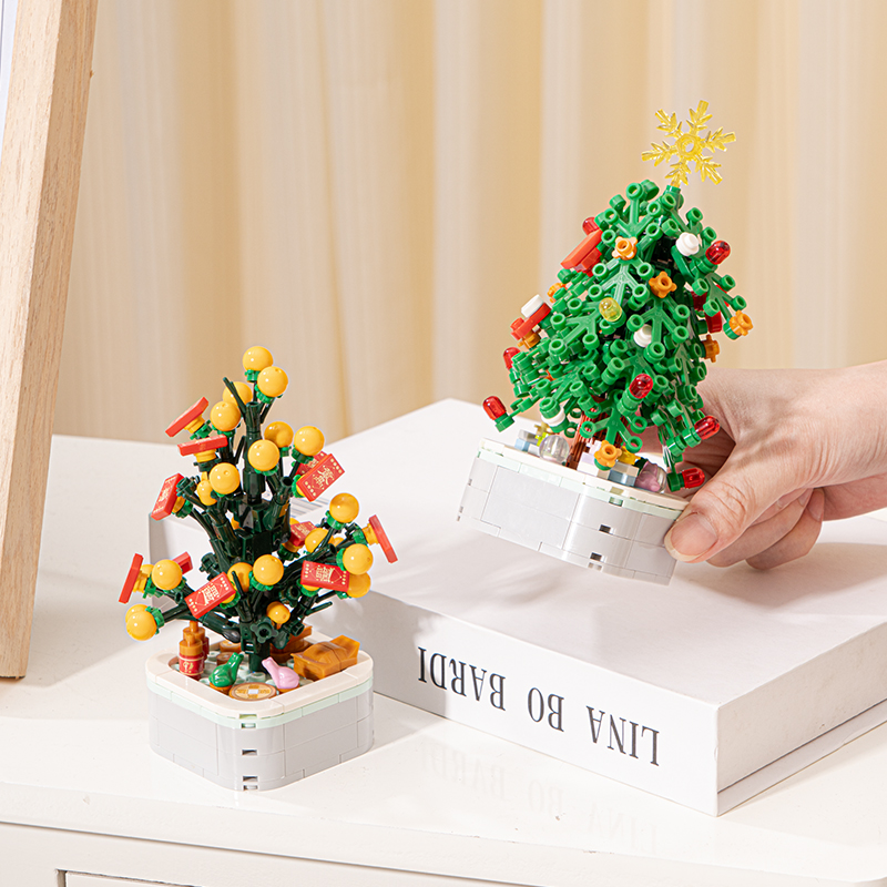 Creative Brick Christmas Tree  - đánh giá và giá Kids Toys Xmas 2025