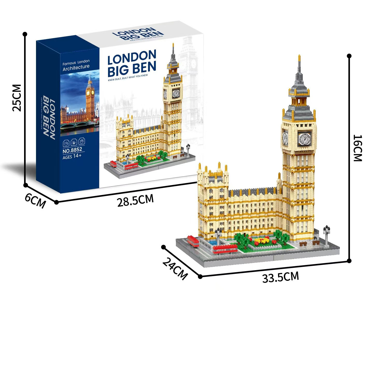 MOC World Famous City Scenic S - đánh giá và giá Kids Toys Dubai