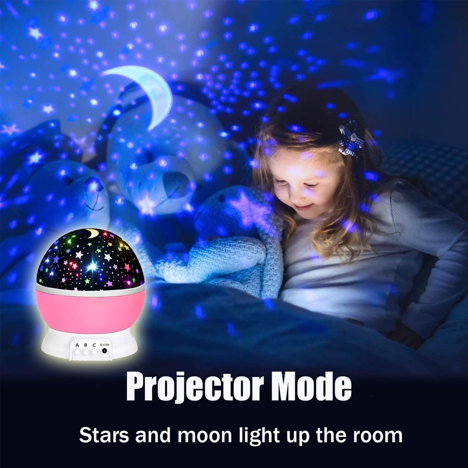 Rotating Galaxy Star Projector - đánh giá và giá Kids' Toy