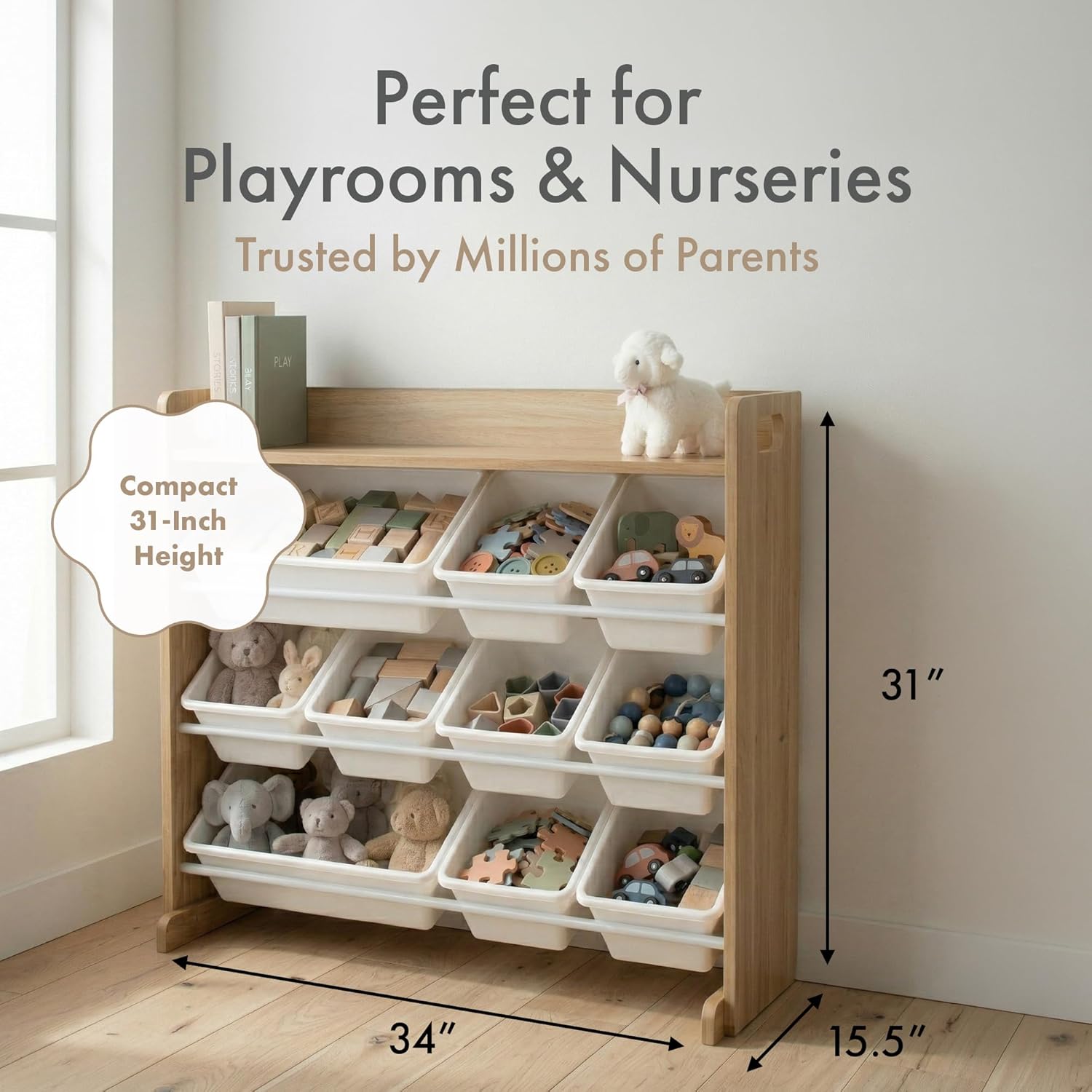 3-Tier Toy Storage Organizer w - đánh giá và giá Kids' Toy