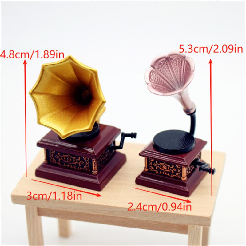 Dollhouse Vintage Phonograph M - đánh giá và giá Kids Toys Idea