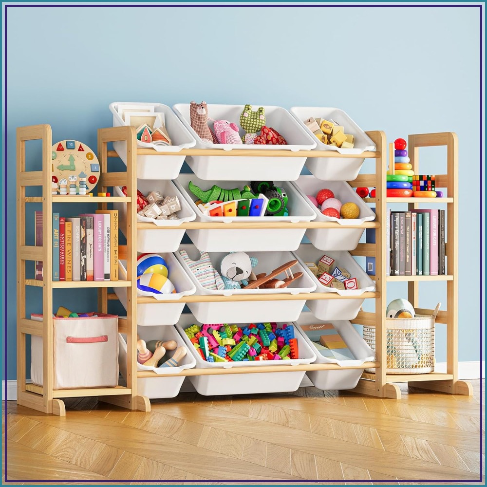 Toy Storage Organizer with 6 S - đánh giá và giá Kids' Toy
