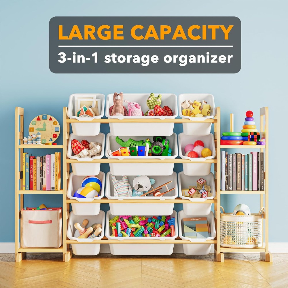 Toy Storage Organizer with 6 S - đánh giá và giá Kids' Toy