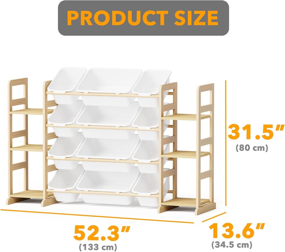 Toy Storage Organizer with 6 S - đánh giá và giá Kids' Toy