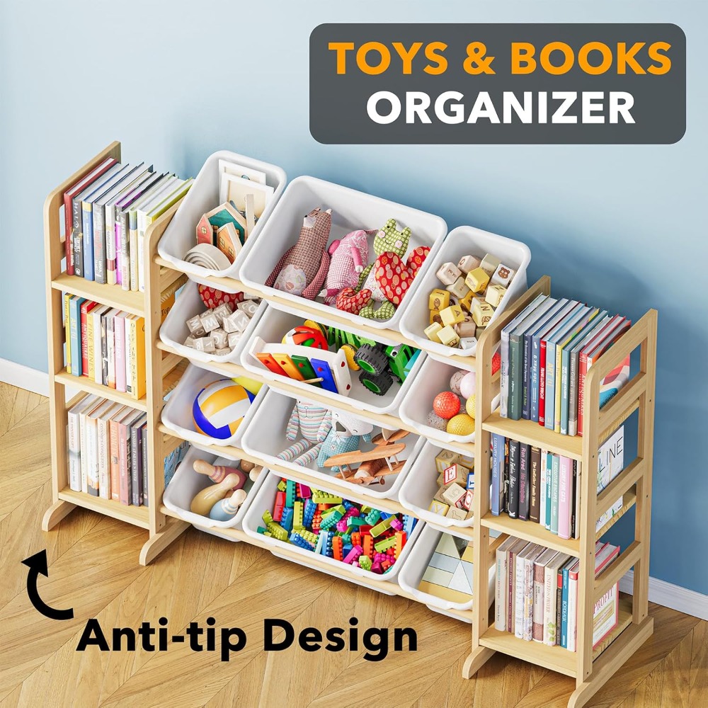 Toy Storage Organizer with 6 S - đánh giá và giá Kids' Toy