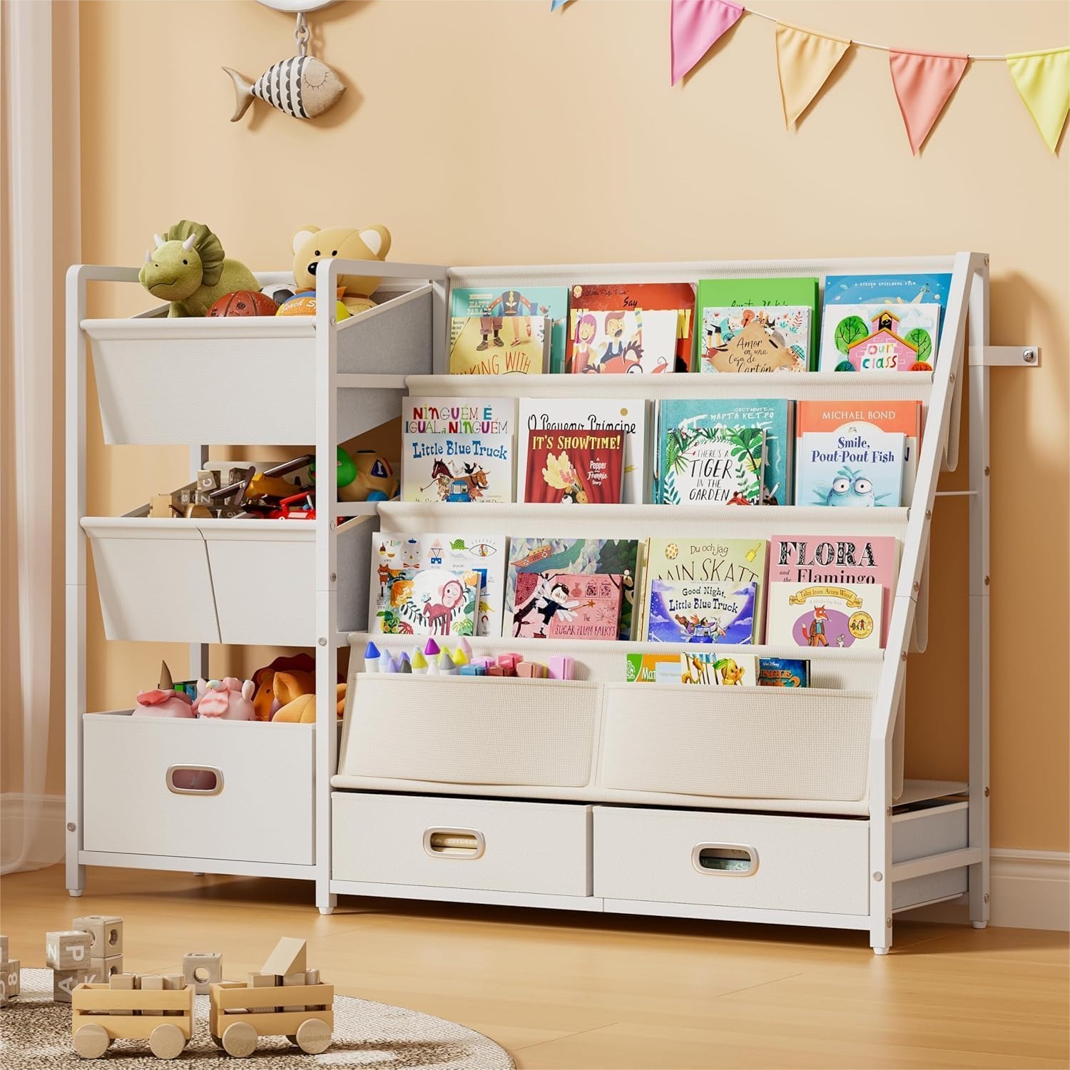 Kids Bookshelf and Toy Storage - đánh giá và giá Kids' Toy