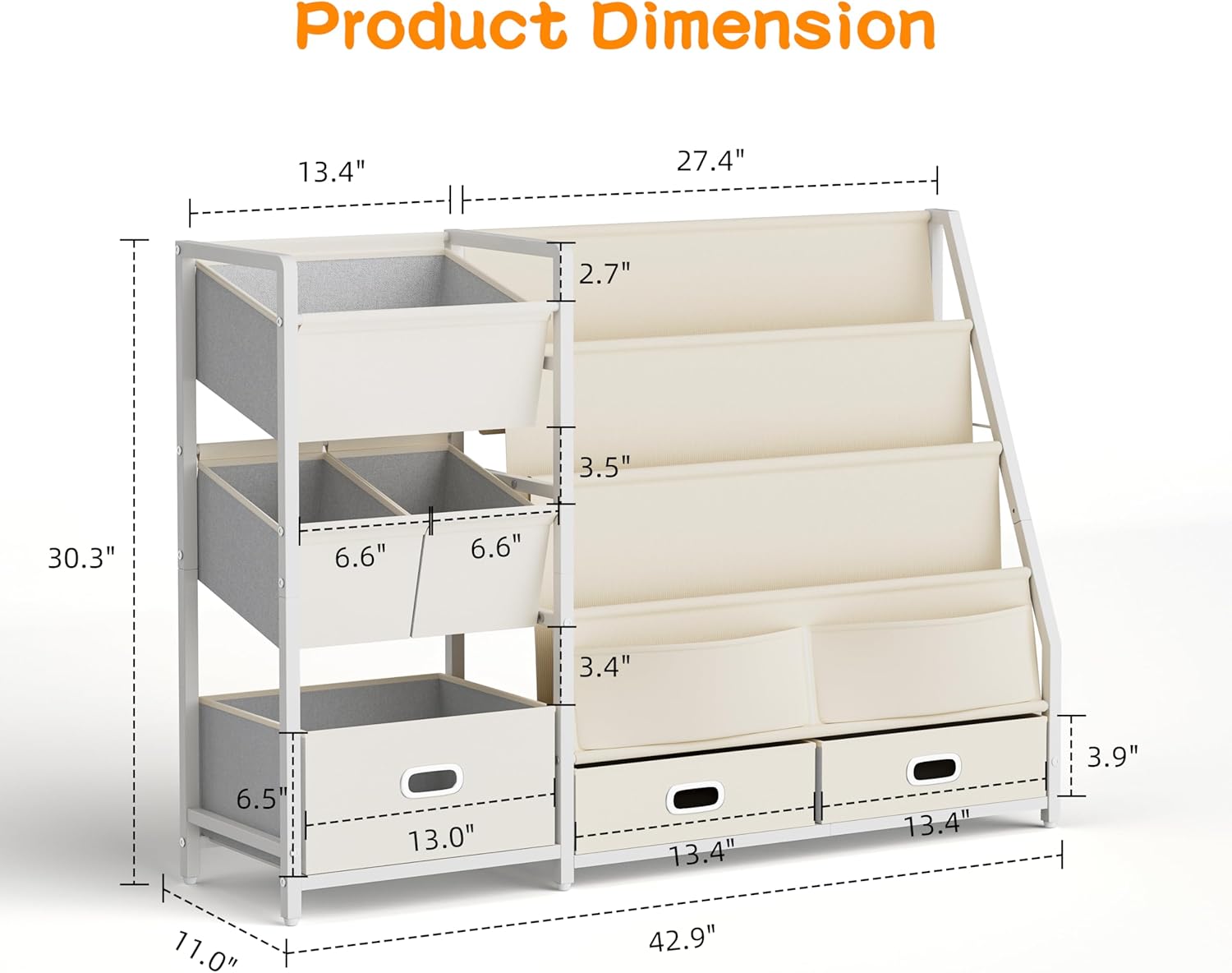 Kids Bookshelf and Toy Storage - đánh giá và giá Kids' Toy