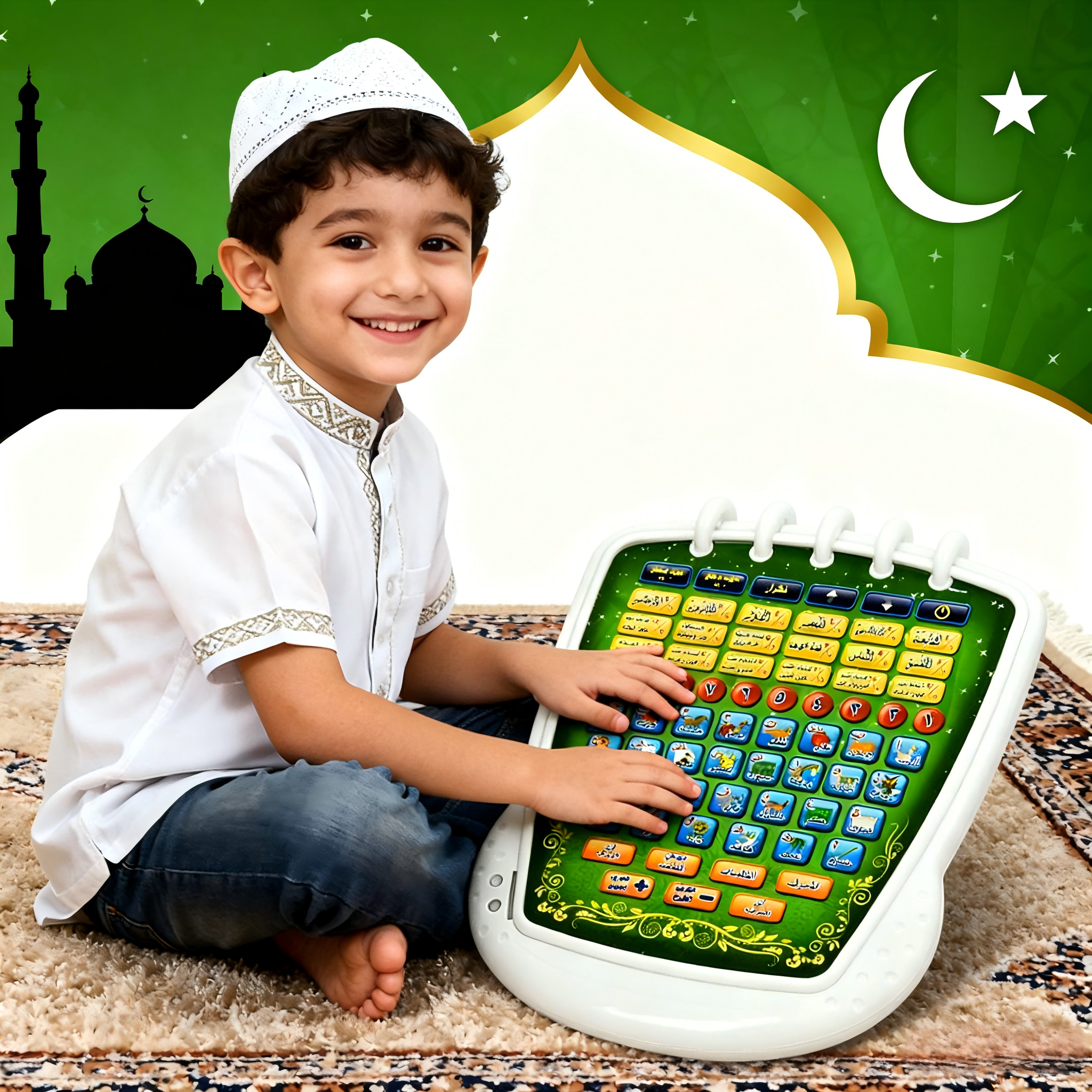 Muslim Arabic Learning Machine - đánh giá và giá Kids Quran Toys