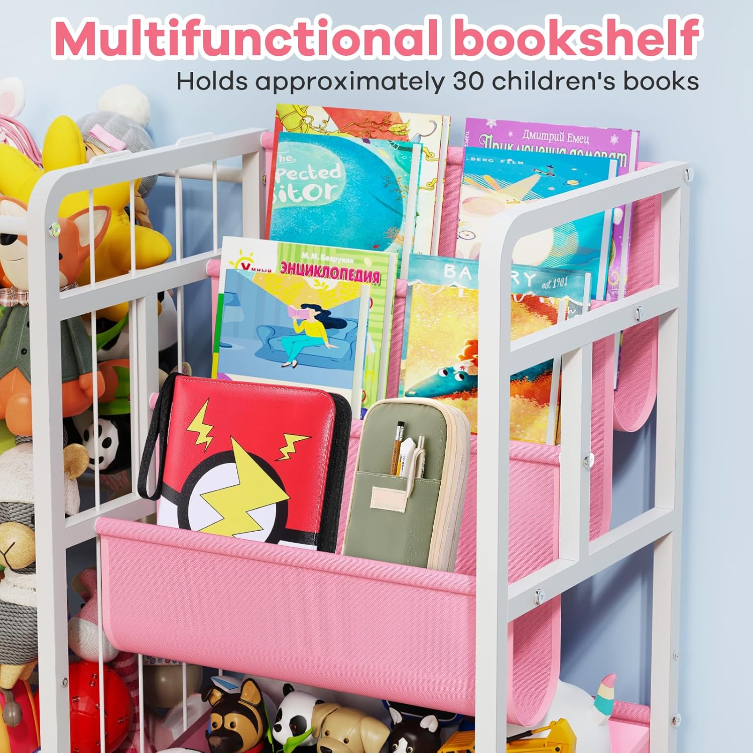 3-Tier Kids Bookshelf and Toy  - đánh giá và giá Kids' Toy
