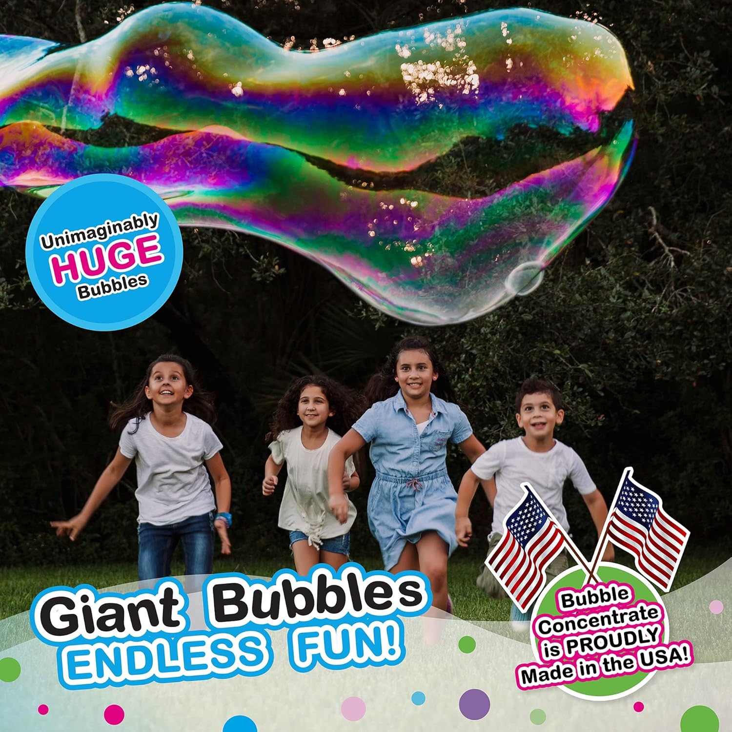 Giant Bubble Wands Kit (4-Piec - đánh giá và giá Kids Toys Made In Usa