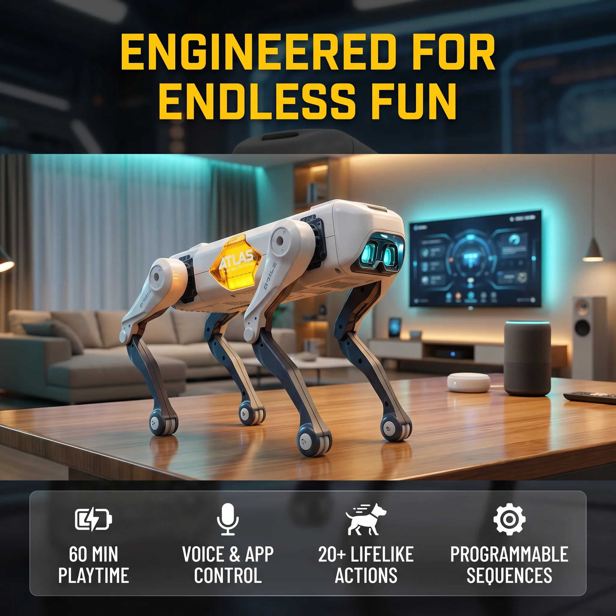 AI Smart Robot Dog, Voice & AP - đánh giá và giá Kids Y Toys