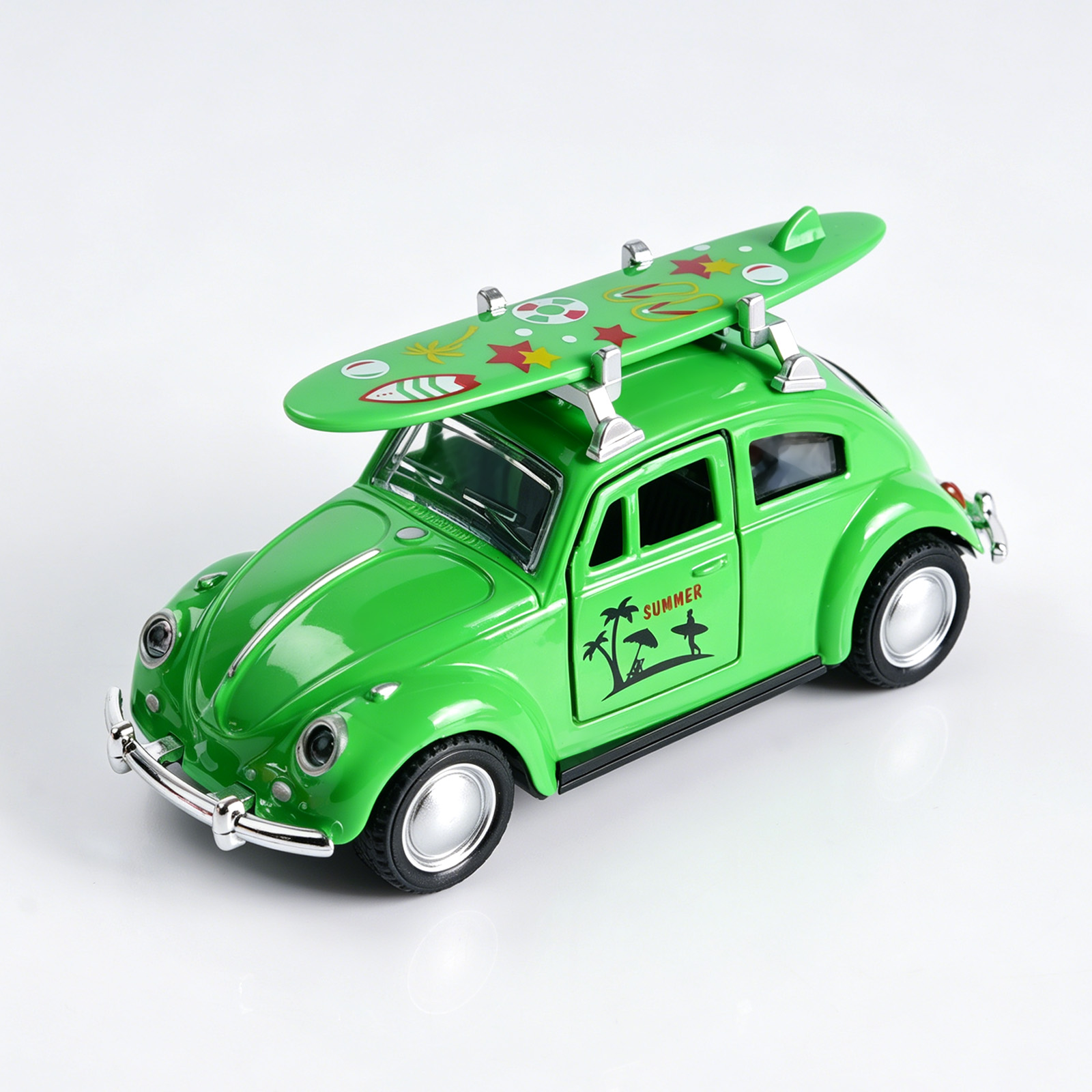 Retro Green Beetle Diecast Car - đánh giá và giá Kids Y Toys
