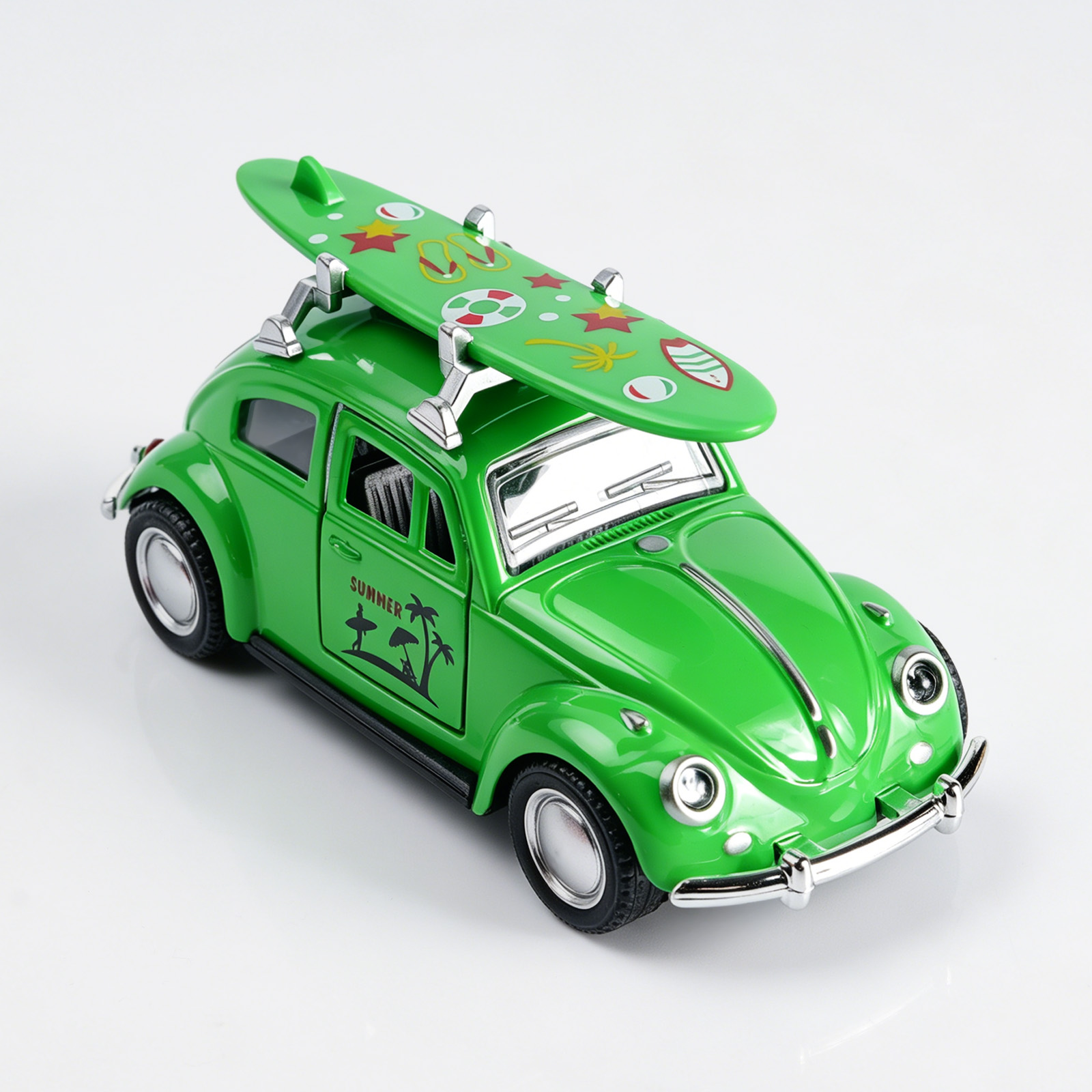 Retro Green Beetle Diecast Car - đánh giá và giá Kids Y Toys