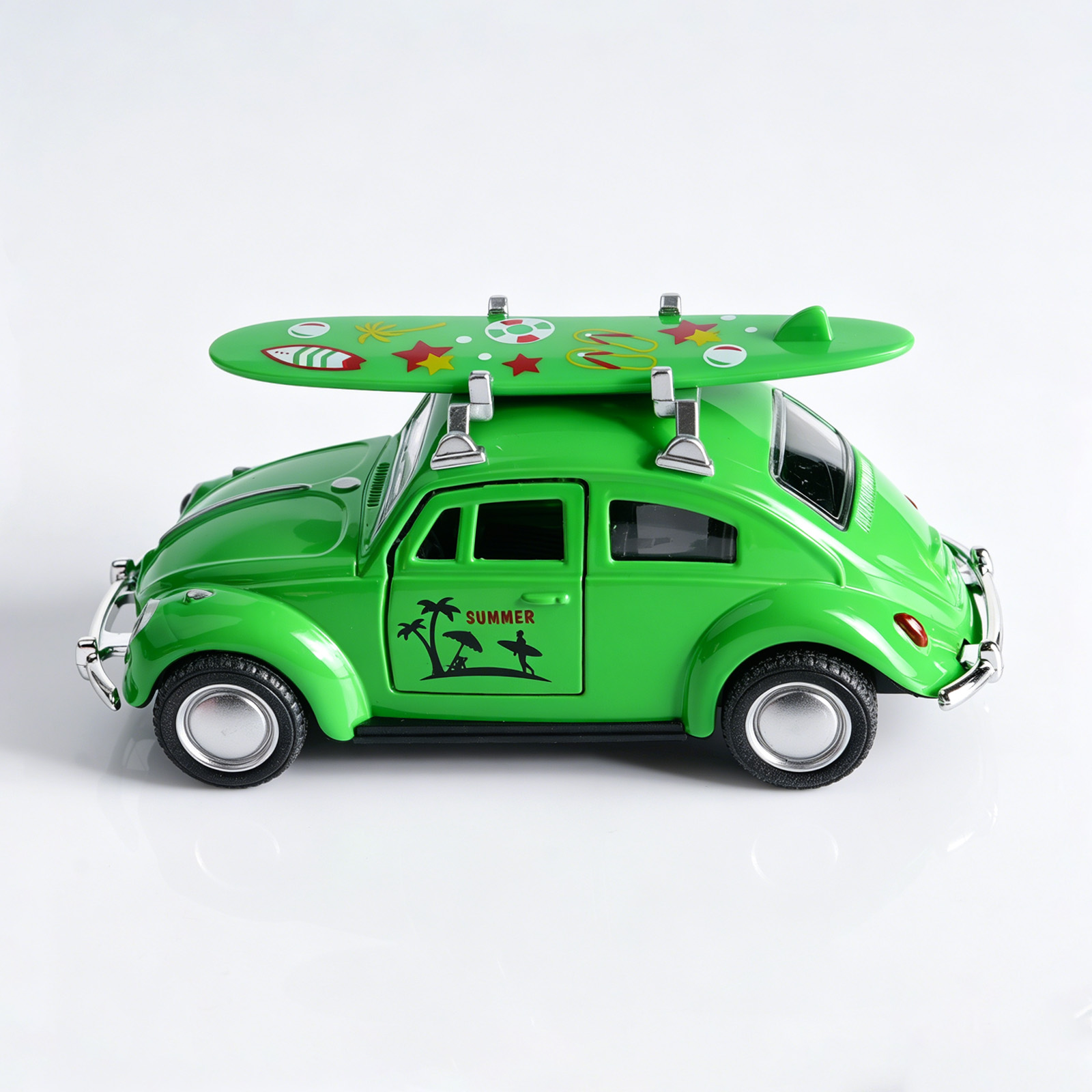 Retro Green Beetle Diecast Car - đánh giá và giá Kids Y Toys