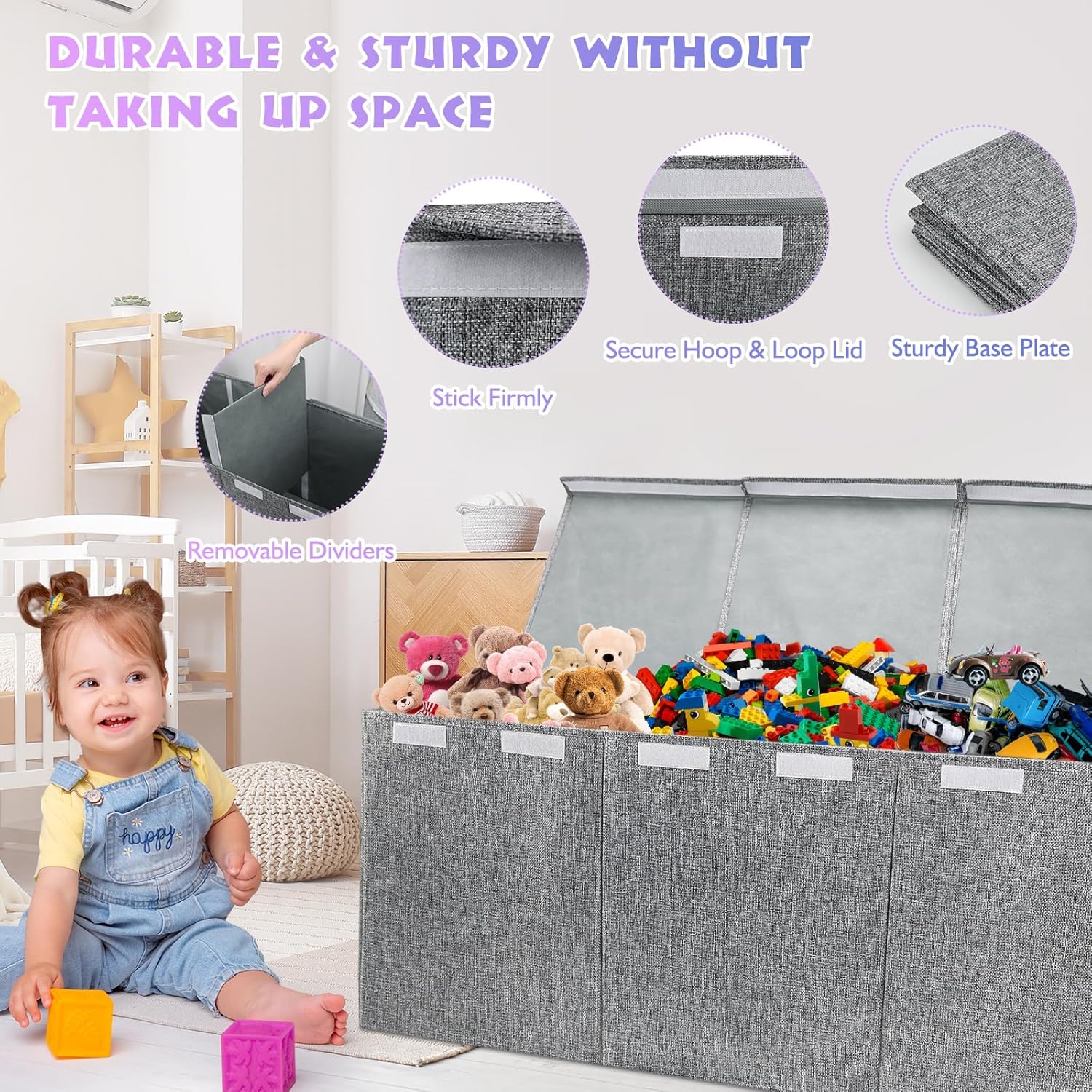 Large Toy Storage Organizer wi - đánh giá và giá Kids' Toy